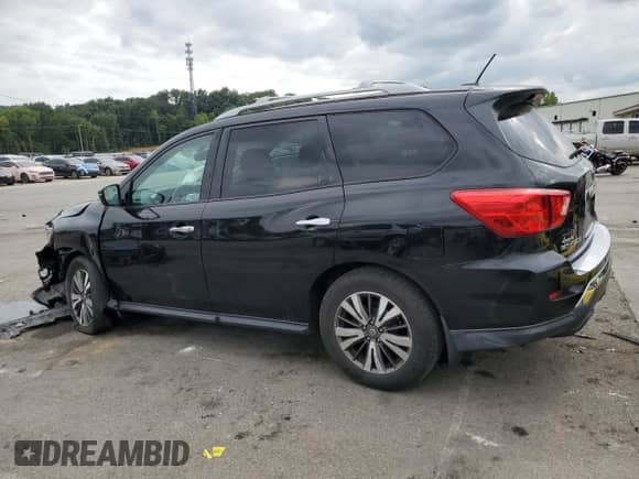 2017 Nissan Pathfinder S z VIN 5N1DR2MN4HC650741, wystawiony jako Copart lot #69464345 z przebiegiem 67 199 mil mil oraz Szkoda całkowita • Salvage title. Historia ofert i sprzedaży dostępna na DreamBid. Obrazek 2.