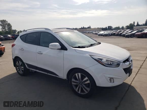 2015 Hyundai Tucson Limited z VIN KM8JUCAG2FU029387, wystawiony jako Copart lot #60750575 z przebiegiem 38 678 mil mil oraz Szkoda całkowita • Salvage title. Historia ofert i sprzedaży dostępna na DreamBid. Obrazek 4.