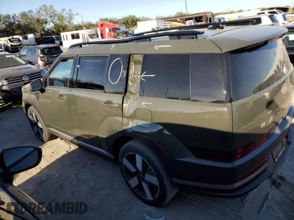 2024 Hyundai Santa Fe Limited с VIN 5NMP44GL9RH067011, выставлен на аукционе Copart как лот 47418265 с пробегом 87 миль миль и Чистый • Clean title. История ставок и продаж доступна на DreamBid. Изображение 2.