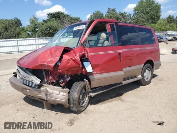 2001 Chevrolet Astro с VIN 1GNEL19W91B141771, выставлен на аукционе Copart как лот 63104975 с пробегом Не указан миль и Списание • Salvage title. История ставок и продаж доступна на DreamBid. Изображение 1.