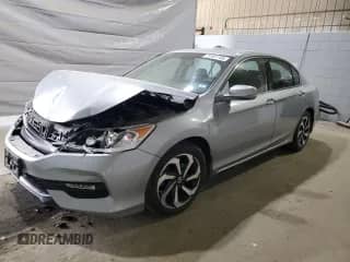 2016 Honda Accord EX-L с VIN 1HGCR3F88GA030628, выставлен на аукционе Copart как лот 70401705 с пробегом 77 408 миль миль и Списание • Salvage title. История ставок и продаж доступна на DreamBid. Изображение 1.