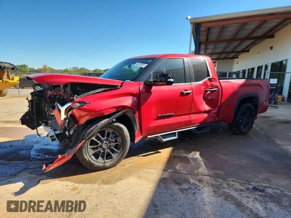 2022 Toyota Tundra SR5 with VIN 5TFLA5AA9NX013844, listed as a Copart auction lot 87454415 with 51,794 mi miles and Clean title. Bid and sale history available at DreamBid. Image 1.