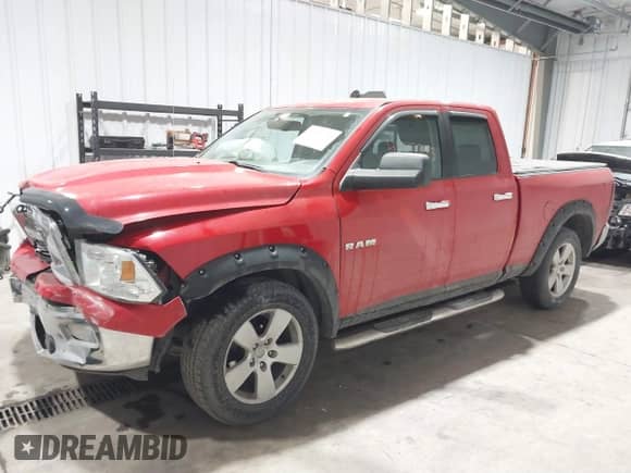 2010 Dodge 1500 SLT with VIN 1D7RV1GT2AS128802, listed as a IAAI auction lot 41512743 with 199,958 mi miles and . Bid and sale history available at DreamBid. Image 17.