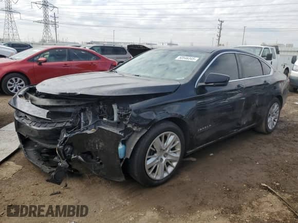 2017 Chevrolet Impala LS с VIN 2G11X5S32H9172853, выставлен на аукционе Copart как лот 50546345 с пробегом 150 796 миль миль и Списание • Salvage title. История ставок и продаж доступна на DreamBid. Изображение 1.