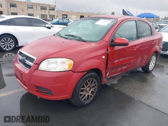 2008 Chevrolet Aveo LS with VIN KL1TD56678B098770, listed as a IAAI auction lot 43359530 with 186,358 mi miles and . Bid and sale history available at DreamBid. Image 2.