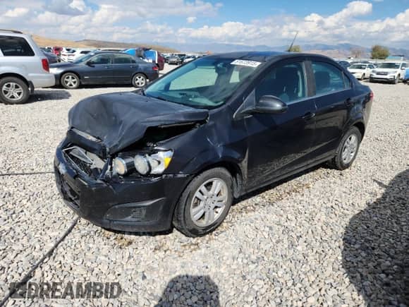 2014 Chevrolet Sonic LT с VIN 1G1JC5SB7E4197894, выставлен на аукционе Copart как лот 81673915 с пробегом 109 260 миль миль и Списание • Salvage title. История ставок и продаж доступна на DreamBid. Изображение 1.