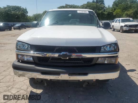 2007 Chevrolet Silverado 1500 LS with VIN 2GCEC13V571125360, listed as a Copart auction lot 71187005 with Not provided miles and Salvage title. Bid and sale history available at DreamBid. Image 5.