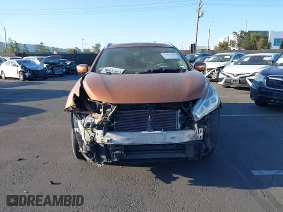 2015 Nissan Murano Platinum with VIN 5N1AZ2MH5FN251173, listed as a IAAI auction lot 41861521 with 91,435 mi miles and . Bid and sale history available at DreamBid. Image 13.