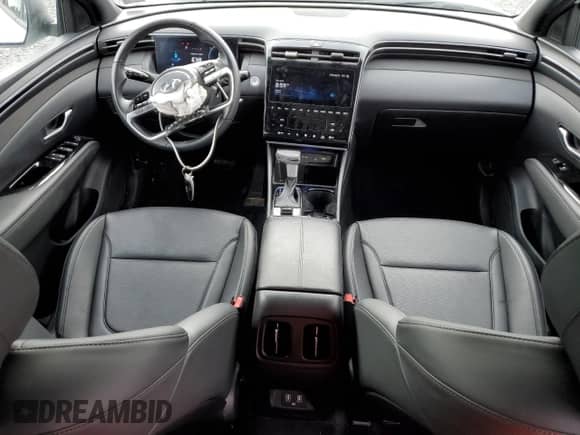 2024 Hyundai Tucson XRT with VIN KM8JFCDE9RU313656, listed as a Copart auction lot 65088925 with 25,918 mi miles and Salvage title. Bid and sale history available at DreamBid. Image 8.