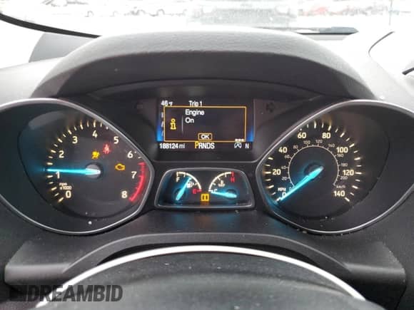 2017 Ford Escape Titanium with VIN 1FMCU0JD9HUB38980, listed as a Copart auction lot 89712745 with 188,124 mi miles and Clean title. Bid and sale history available at DreamBid. Image 9.