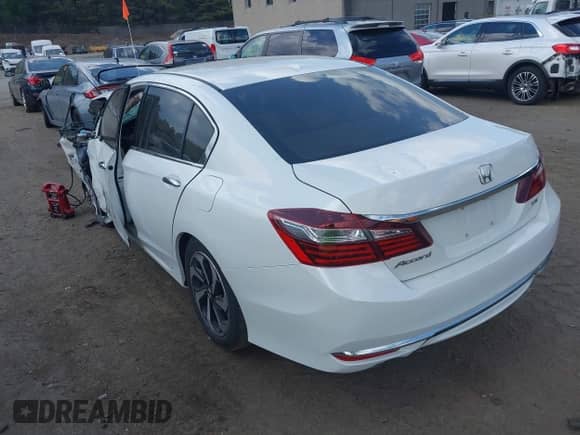 2016 Honda Accord EX-L with VIN 1HGCR3F85GA002527, listed as a IAAI auction lot 42969139 with 145,505 mi miles and . Bid and sale history available at DreamBid. Image 3.