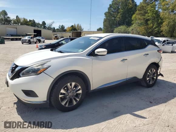 2018 Nissan Murano SV z VIN 5N1AZ2MH3JN199664, wystawiony jako Copart lot #83904535 z przebiegiem 140 342 mil mil oraz Szkoda całkowita • Salvage title. Historia ofert i sprzedaży dostępna na DreamBid. Obrazek 1.