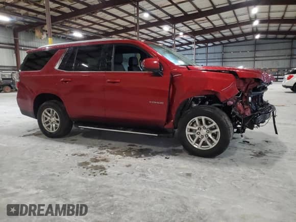 2022 Chevrolet Tahoe LT with VIN 1GNSCNKD5NR251765, listed as a Copart auction lot 70990064 with 35,488 mi miles and Salvage title. Bid and sale history available at DreamBid. Image 4.