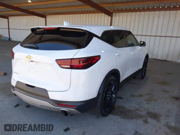 2023 Chevrolet Blazer LT with VIN 3GNKBCR41PS181064, listed as a IAAI auction lot 42904641 with 26,617 mi miles and . Bid and sale history available at DreamBid. Image 4.