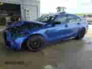 2024 BMW M3 Competition xDrive с VIN WBS43AY0XRFR79600, выставлен на аукционе Copart как лот 66275585 с пробегом 11 154 миль миль и На запчасти • Non repairable. История ставок и продаж доступна на DreamBid. Изображение 1.