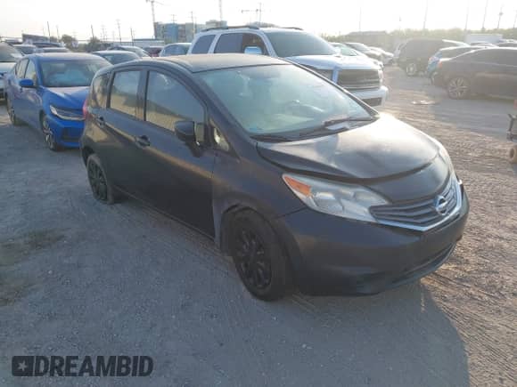 2015 Nissan Note S Plus z VIN 3N1CE2CP0FL411125, wystawiony jako IAAI lot #43406074 z przebiegiem 208 690 mil mil oraz . Historia ofert i sprzedaży dostępna na DreamBid. Obrazek 1.