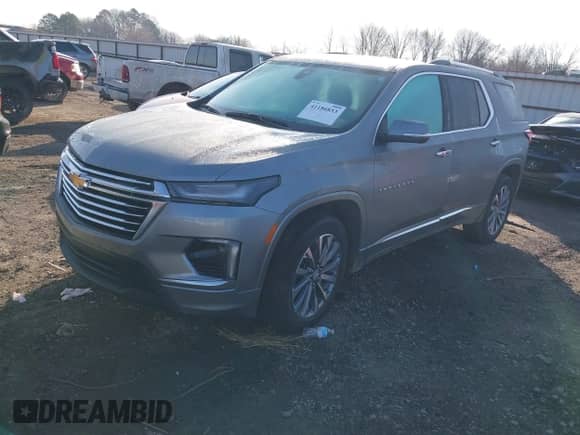 2023 Chevrolet Traverse Premier with VIN 1GNERKKW7PJ320551, listed as a IAAI auction lot 41186853 with 12,432 mi miles and . Bid and sale history available at DreamBid. Image 17.