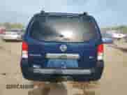 2006 Nissan Pathfinder LE z VIN 5N1AR18WX6C629907, wystawiony jako Copart lot #84560345 z przebiegiem 180 586 mil mil oraz Szkoda całkowita • Salvage title. Historia ofert i sprzedaży dostępna na DreamBid. Obrazek 6.