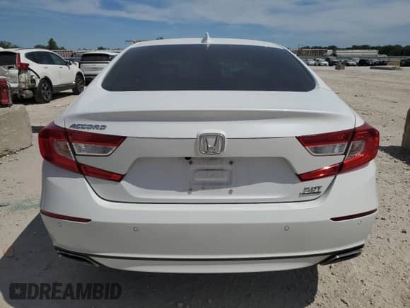 2020 Honda Accord Touring с VIN 1HGCV2F94LA014452, выставлен на аукционе Copart как лот 70600055 с пробегом 28 966 миль миль и Списание • Salvage title. История ставок и продаж доступна на DreamBid. Изображение 6.