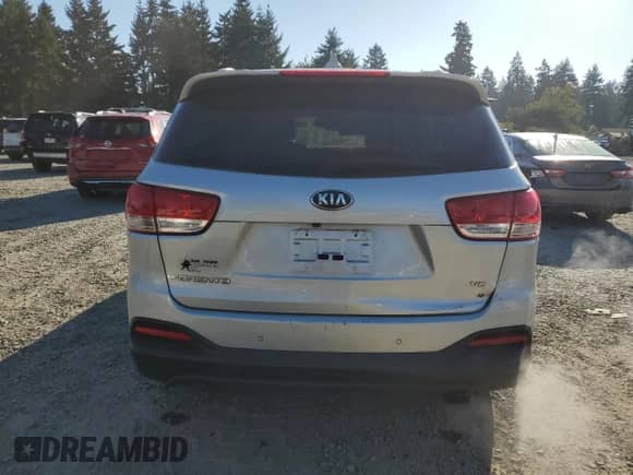 2017 Kia Sorento LX with VIN 5XYPGDA57HG321583, listed as a Copart auction lot 81526625 with 96,565 mi miles and Salvage title. Bid and sale history available at DreamBid. Image 6.