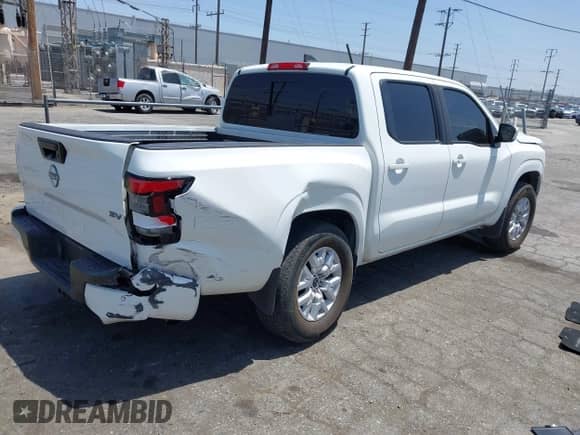 2024 Nissan Frontier SV с VIN 1N6ED1EJ7RN607219, выставлен на аукционе IAAI как лот 42570080 с пробегом 35 269 миль миль и . История ставок и продаж доступна на DreamBid. Изображение 4.