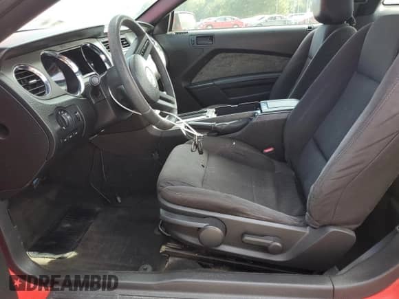 2012 Ford Mustang GT Premium with VIN 1ZVBP8CF7C5247510, listed as a Copart auction lot 80135345 with 125,596 mi miles and Salvage title. Bid and sale history available at DreamBid. Image 7.