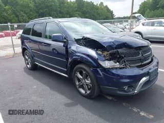 2017 Dodge Journey Crossroad Plus with VIN 3C4PDDGG2HT513827, listed as a IAAI auction lot 42909190 with 156,795 mi miles and . Bid and sale history available at DreamBid. Image 1.
