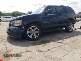 2007 Chevrolet Tahoe LTZ z VIN 1GNFK130X7R143170, wystawiony jako Copart lot #61536165 z przebiegiem Nie podano mil oraz Czysty tytuł • Clean title. Historia ofert i sprzedaży dostępna na DreamBid. Obrazek 1.