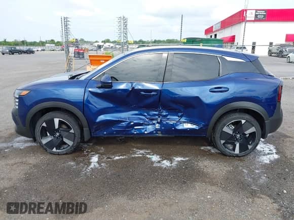 2025 Nissan Kicks SR with VIN 3N8AP6DB9SL341065, listed as a IAAI auction lot 42451953 with 4,874 mi miles and . Bid and sale history available at DreamBid. Image 15.