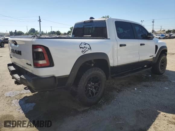 2023 Ram 1500 TRX z VIN 1C6SRFU94PN509541, wystawiony jako Copart lot #81091595 z przebiegiem 25 593 mil mil oraz Szkoda całkowita • Salvage title. Historia ofert i sprzedaży dostępna na DreamBid. Obrazek 3.