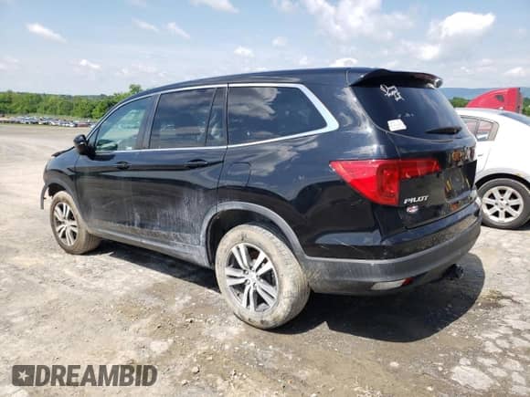 2018 Honda Pilot EX-L z VIN 5FNYF6H65JB016968, wystawiony jako Copart lot #59169565 z przebiegiem 112 401 mil mil oraz Szkoda całkowita • Salvage title. Historia ofert i sprzedaży dostępna na DreamBid. Obrazek 2.