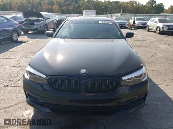 2019 BMW 5 Series 530e xDrive z VIN WBAJB1C5XKB376818, wystawiony jako Copart lot #74683034 z przebiegiem 108 066 mil mil oraz Szkoda całkowita • Salvage title. Historia ofert i sprzedaży dostępna na DreamBid. Obrazek 5.