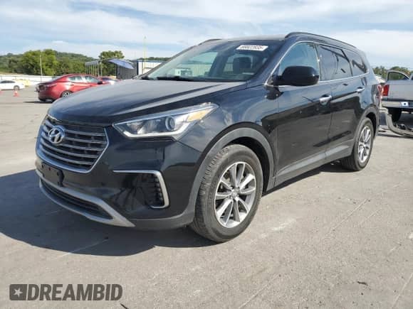 2017 Hyundai Santa Fe SE with VIN KM8SMDHF3HU188297, listed as a Copart auction lot 69822835 with 127,295 mi miles and Clean title. Bid and sale history available at DreamBid. Image 1.
