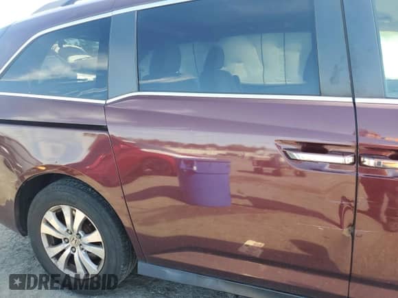 2014 Honda Odyssey EX с VIN 5FNRL5H47EB136234, выставлен на аукционе Copart как лот 80437575 с пробегом Не указан миль и Списание • Salvage title. История ставок и продаж доступна на DreamBid. Изображение 11.
