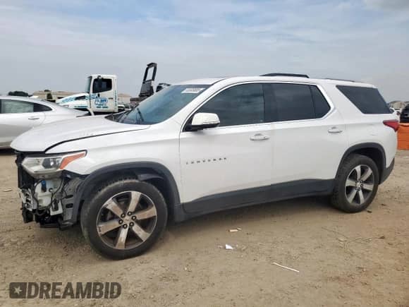 2018 Chevrolet Traverse LT с VIN 1GNERHKW8JJ222946, выставлен на аукционе Copart как лот 65509885 с пробегом 133 228 миль миль и Списание • Salvage title. История ставок и продаж доступна на DreamBid. Изображение 1.