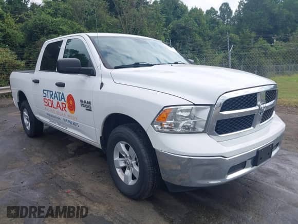 2019 Ram 1500 Tradesman z VIN 3C6RR7KG7KG657870, wystawiony jako IAAI lot #43054147 z przebiegiem 125 341 mil mil oraz . Historia ofert i sprzedaży dostępna na DreamBid. Obrazek 1.