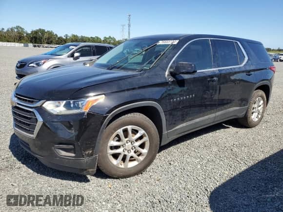 2019 Chevrolet Traverse LS с VIN 1GNERFKW6KJ111558, выставлен на аукционе Copart как лот 42571925 с пробегом Не указан миль и На запчасти • Non repairable. История ставок и продаж доступна на DreamBid. Изображение 1.