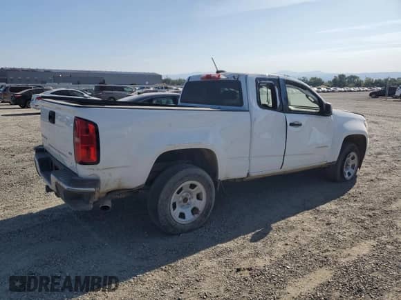 2022 Chevrolet Colorado 2WD Work Truck with VIN 1GCHSBEN6N1124790, listed as a Copart auction lot 55285875 with 29,953 mi miles and Salvage title. Bid and sale history available at DreamBid. Image 3.