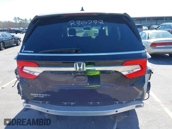 2019 Honda Odyssey EX-L with VIN 5FNRL6H73KB073550, listed as a IAAI auction lot 41666490 with 40,518 mi miles and . Bid and sale history available at DreamBid. Image 19.