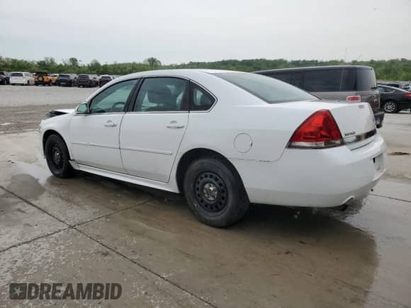 2011 Chevrolet Impala Police Police с VIN 2G1WD5EM8B1245782, выставлен на аукционе Copart как лот 54894585 с пробегом 109 778 миль миль и Списание • Salvage title. История ставок и продаж доступна на DreamBid. Изображение 2.