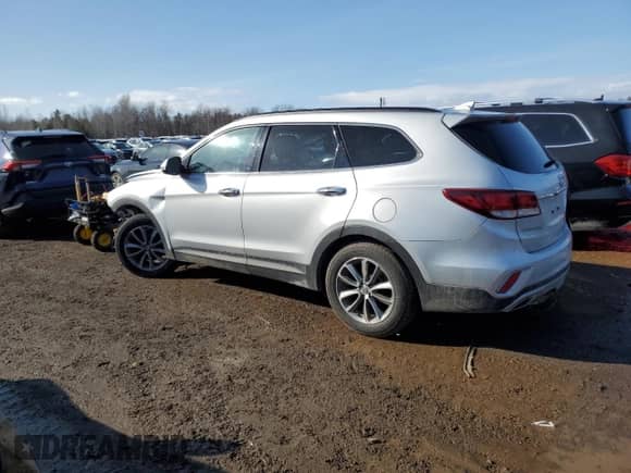 2018 Hyundai Santa Fe SE with VIN KM8SMDHF4JU276040, listed as a Copart auction lot 48192745 with 146,705 mi miles and Salvage title. Bid and sale history available at DreamBid. Image 2.