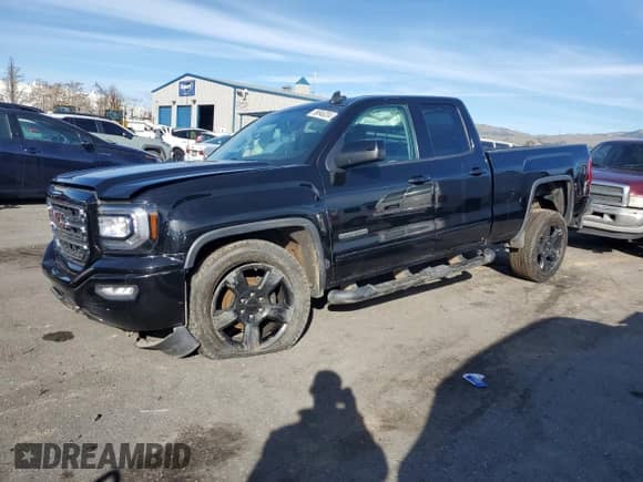 2017 GMC Sierra 1500 with VIN 1GTR1LEC9HZ311703, listed as a Copart auction lot 86846204 with 48,752 mi miles and Salvage title. Bid and sale history available at DreamBid. Image 1.