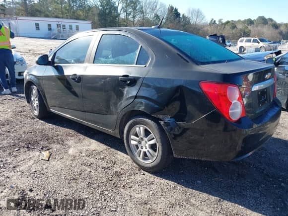 2012 Chevrolet Sonic LT with VIN 1G1JC5SB4C4212879, listed as a IAAI auction lot 41475183 with 187,319 mi miles and . Bid and sale history available at DreamBid. Image 3.