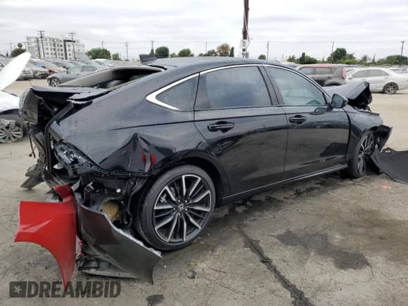 2025 Honda Accord Touring с VIN 1HGCY2F89SA027436, выставлен на аукционе Copart как лот 65211455 с пробегом Не указан миль и Списание • Salvage title. История ставок и продаж доступна на DreamBid. Изображение 3.