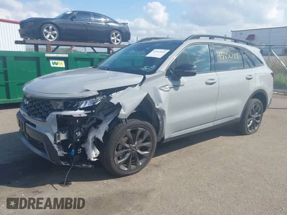 2023 Kia Sorento X-Line EX with VIN 5XYRHDLF4PG228806, listed as a IAAI auction lot 43163049 with 30,237 mi miles and . Bid and sale history available at DreamBid. Image 17.