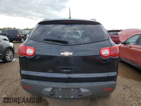 2011 Chevrolet Traverse 1LT with VIN 1GNKRGED1BJ385317, listed as a Copart auction lot 70191985 with 96,304 mi miles and Salvage title. Bid and sale history available at DreamBid. Image 6.
