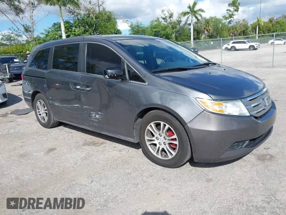 2012 Honda Odyssey EX с VIN 5FNRL5H43CB084386, выставлен на аукционе IAAI как лот 43476066 с пробегом 126 312 миль миль и . История ставок и продаж доступна на DreamBid. Изображение 1.