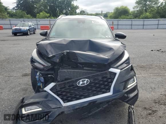 2021 Hyundai Tucson Sport with VIN KM8J3CALXMU316764, listed as a Copart auction lot 64888115 with 8,275 mi miles and Salvage title. Bid and sale history available at DreamBid. Image 5.