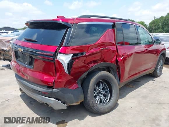 2024 Chevrolet Traverse FWD LT with VIN 1GNERGKS3RJ215941, listed as a IAAI auction lot 42374542 with 10,780 mi miles and . Bid and sale history available at DreamBid. Image 4.