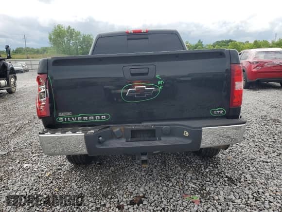 2011 Chevrolet Silverado 1500 LTZ with VIN 3GCPCTE01BG234713, listed as a Copart auction lot 56755315 with 182,362 mi miles and Salvage title. Bid and sale history available at DreamBid. Image 6.